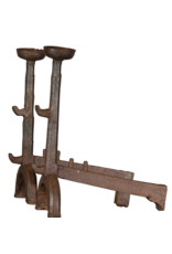 Maison Leon Van den Bogaert Middeleeuwse Gietijzeren Vuurbokken