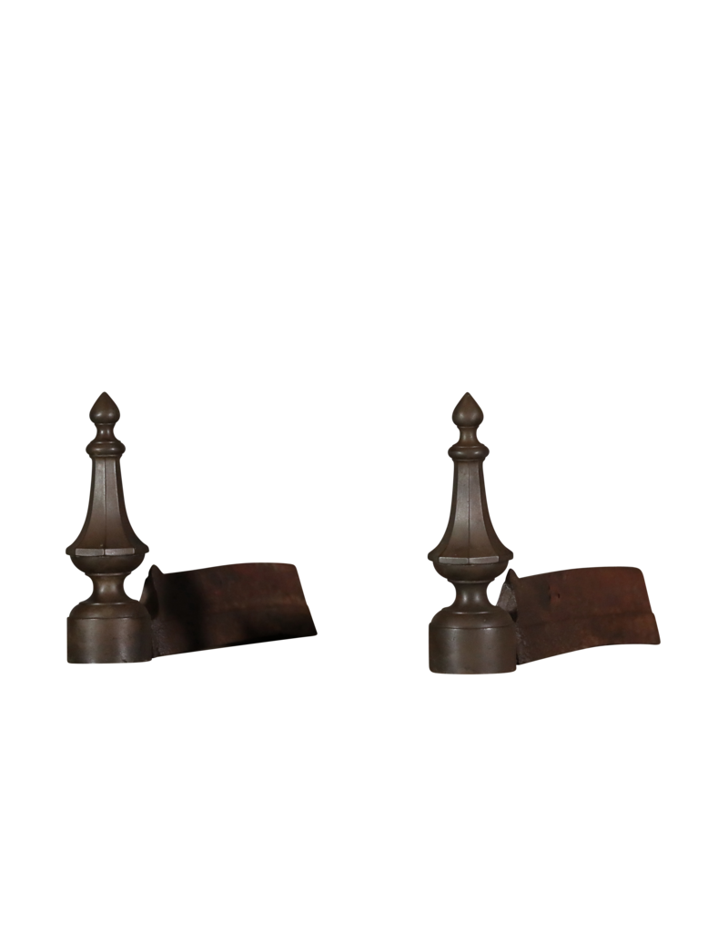 Maison Leon Van den Bogaert Elegantes französisches Androideisen aus Messing