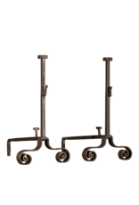 Grand And Strong French Andiron