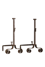 Maison Leon Van den Bogaert Grand And Strong French Andiron