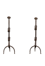 17th Century Period Rustic Andiron