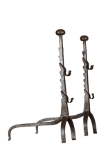 17th Century Period Rustic Andiron