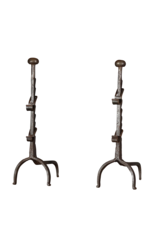 17th Century Period Rustic Andiron