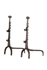 17th Century Period Rustic Andiron