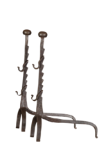 17th Century Period Rustic Andiron