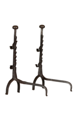 17th Century Period Rustic Andiron