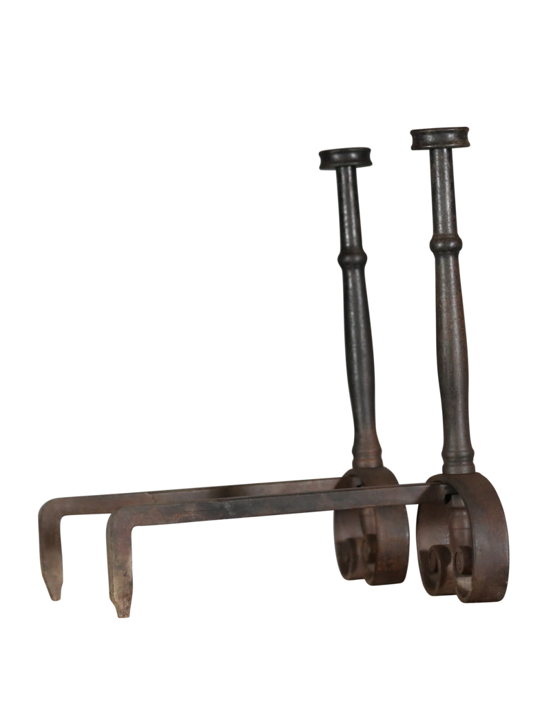 Maison Leon Van den Bogaert Extra Heavy Andiron — 63,5 cm High