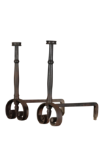 Maison Leon Van den Bogaert Extra Heavy Andiron — 63,5 cm High
