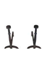 Maison Leon Van den Bogaert Extra Heavy Andiron — 63,5 cm High