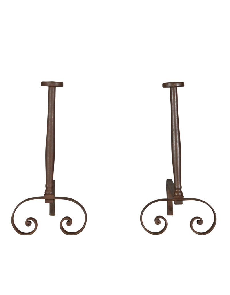 Maison Leon Van den Bogaert Massives wiederaufbereitetes Andiron