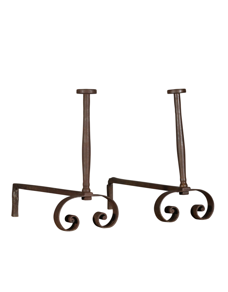 Solid Reclaimed Andiron