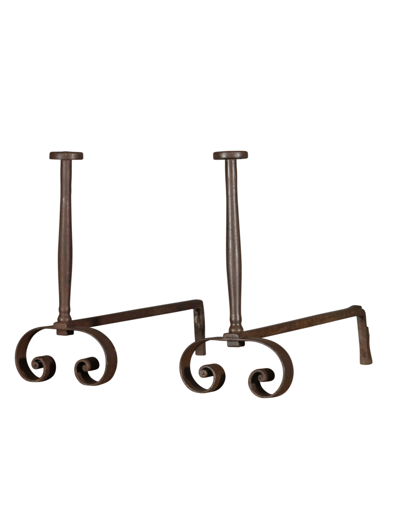 Maison Leon Van den Bogaert Massives wiederaufbereitetes Andiron