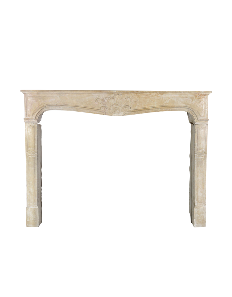 Delicate Classic French Antique Fireplace Surround