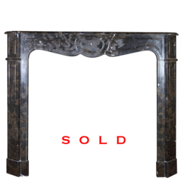 Small Classic French Marble Fireplace Mantle