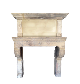 Original 17Th Century French Antique Fireplace Surround