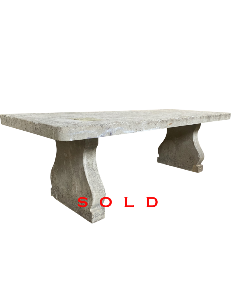 Maison Leon Van den Bogaert Grote Zandstenen Landelijke Stijl Tafel
