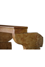 Maison Leon Van den Bogaert Small Solid Stone Fireplace