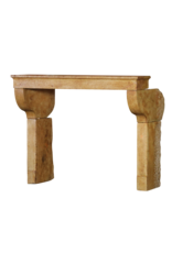 Maison Leon Van den Bogaert Small Solid Stone Fireplace