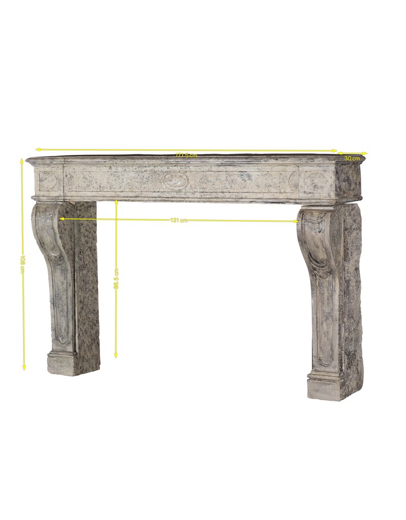 Maison Leon Van den Bogaert Cheminée Décorative Robuste Avec Patine