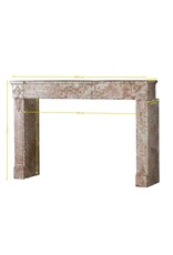 Maison Leon Van den Bogaert Outlet Marble Stone Fireplace