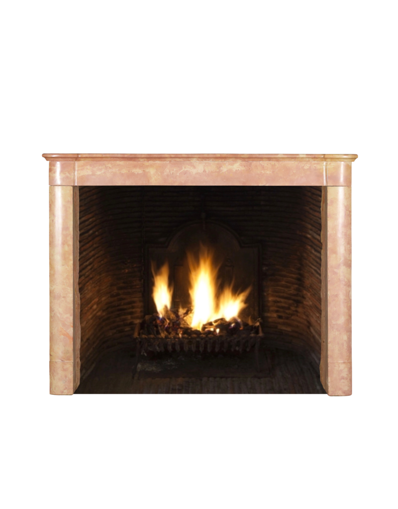 Unusual Contemporary Living Stone Fireplace