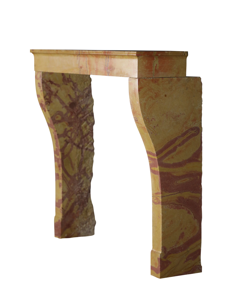 Maison Leon Van den Bogaert Elegant Timeless Decorative Stone Fireplace