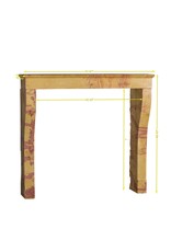 Maison Leon Van den Bogaert Eleganter Zeitloser Dekorativer Steinkamin