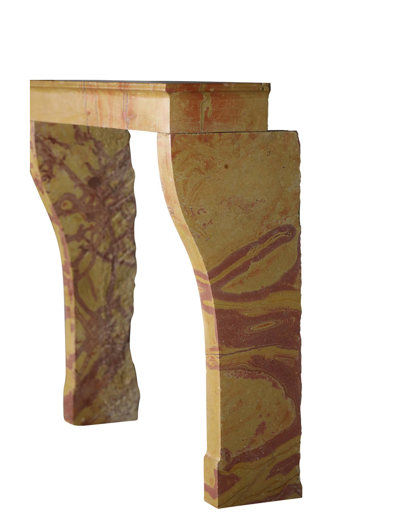 Maison Leon Van den Bogaert Elegant Timeless Decorative Stone Fireplace