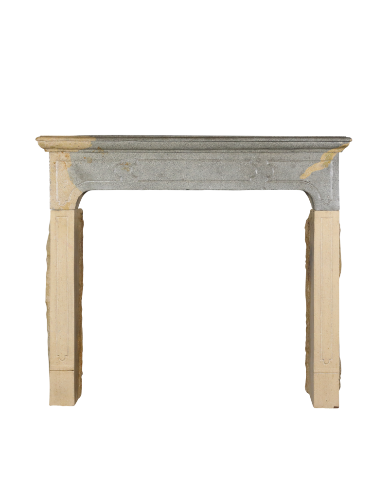 Maison Leon Van den Bogaert Timeless Bicolor Stone Fireplace