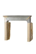 Maison Leon Van den Bogaert Timeless Bicolor Stone Fireplace