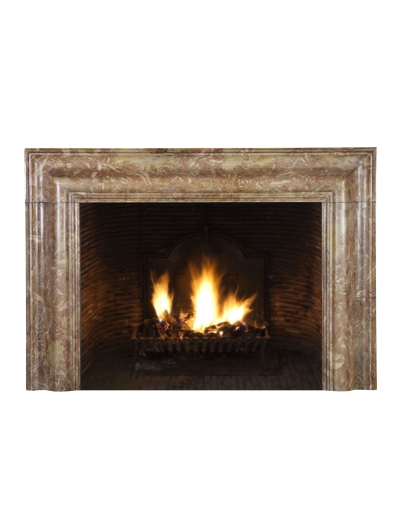 Timeless Bolection Marble Fireplace Surround