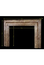 Timeless Bolection Marble Fireplace Surround