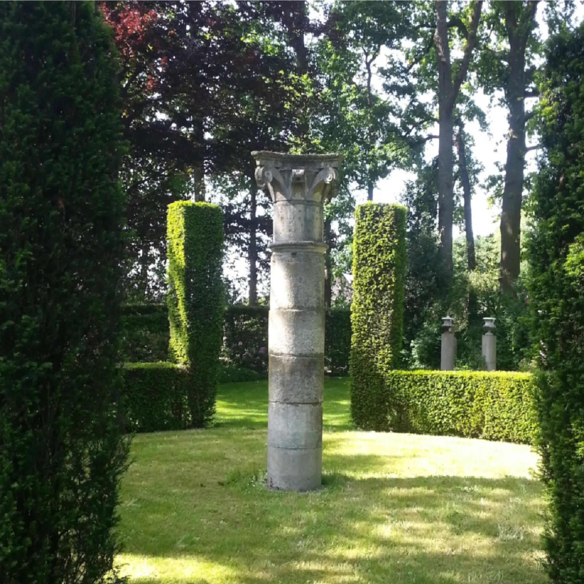 Outdoor Architectural Elements And Landscaping Objects