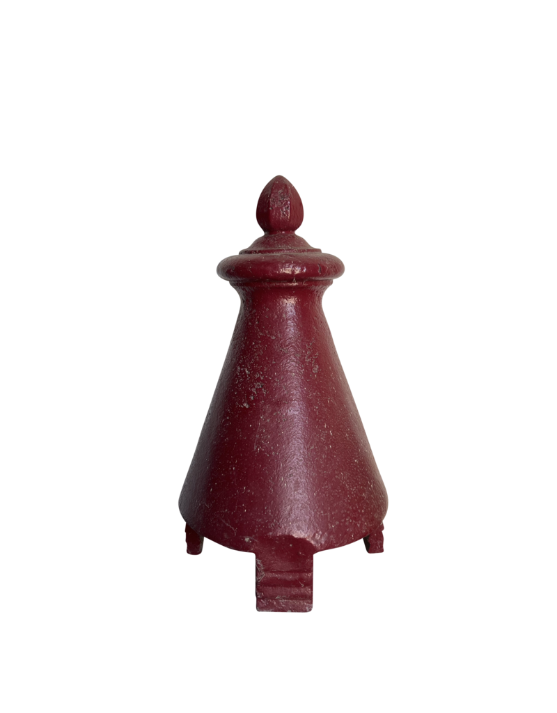 Maison Leon Van den Bogaert Torpfostenschutz im Louis XIV-Stil aus Gusseisen
