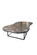 Maison Leon Van den Bogaert Grijs Marmeren Outofline Tafel Plaat