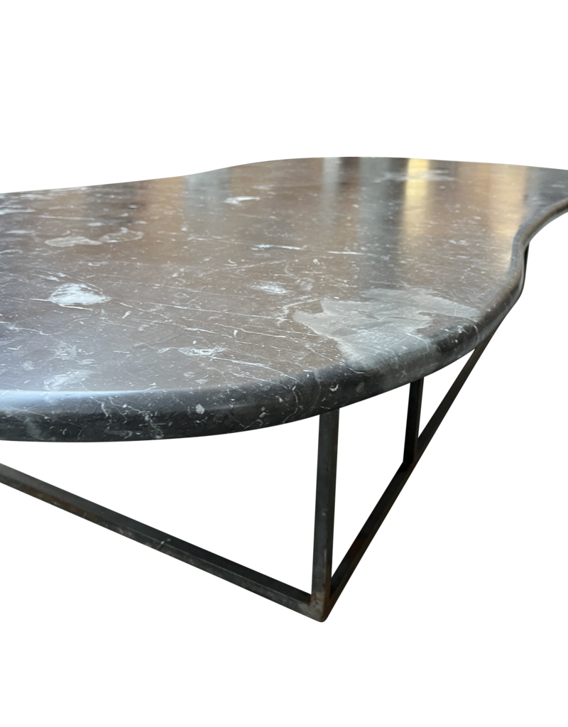 Maison Leon Van den Bogaert Grijs Marmeren Outofline Tafel Plaat