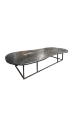 Maison Leon Van den Bogaert Grijs Marmeren Outofline Tafel Plaat