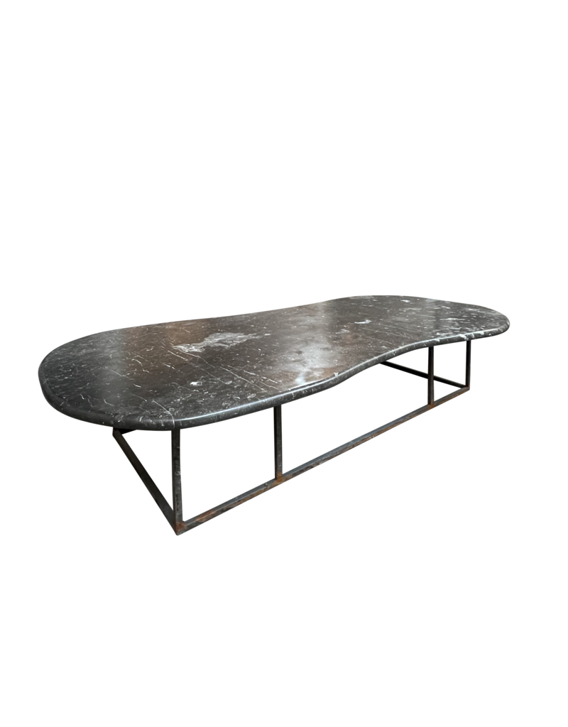 Maison Leon Van den Bogaert Grijs Marmeren Outofline Tafel Plaat