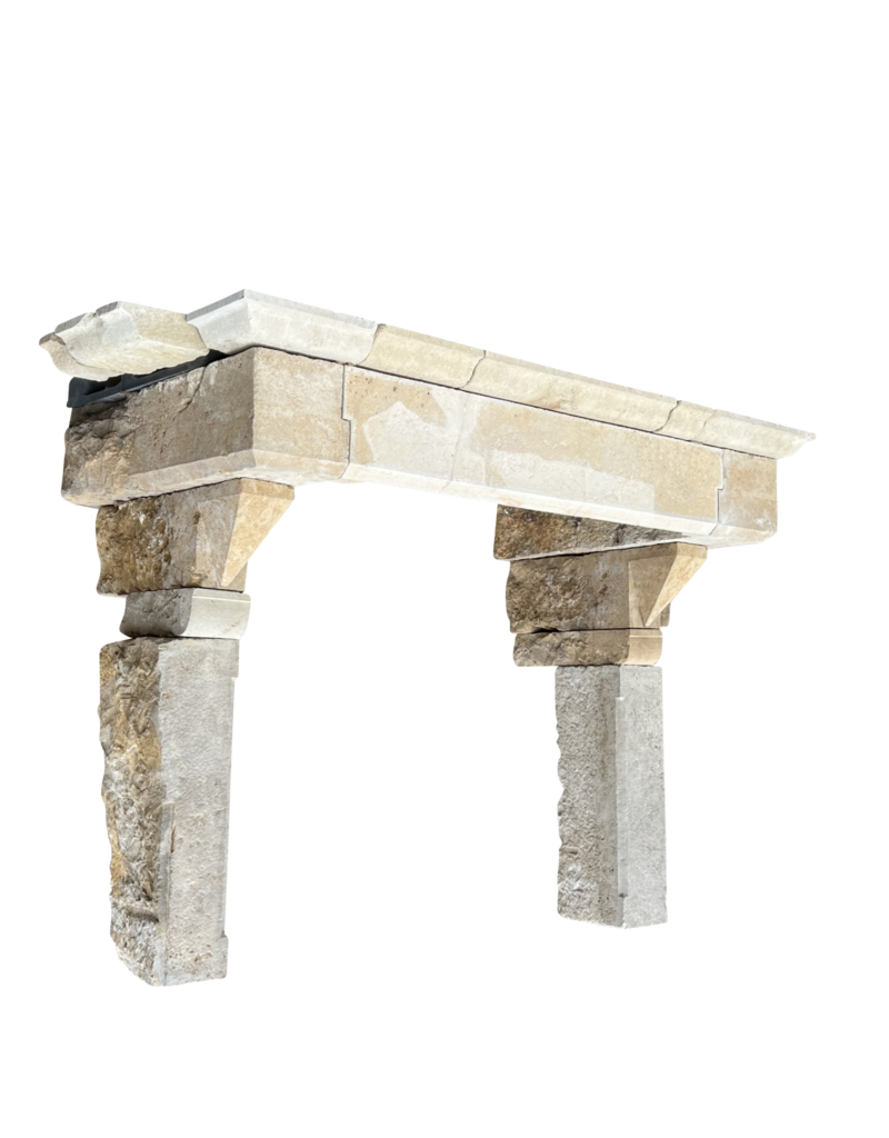 Early Mediaval Stone Fireplace Ensemble