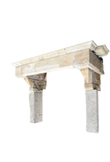 Early Mediaval Stone Fireplace Ensemble