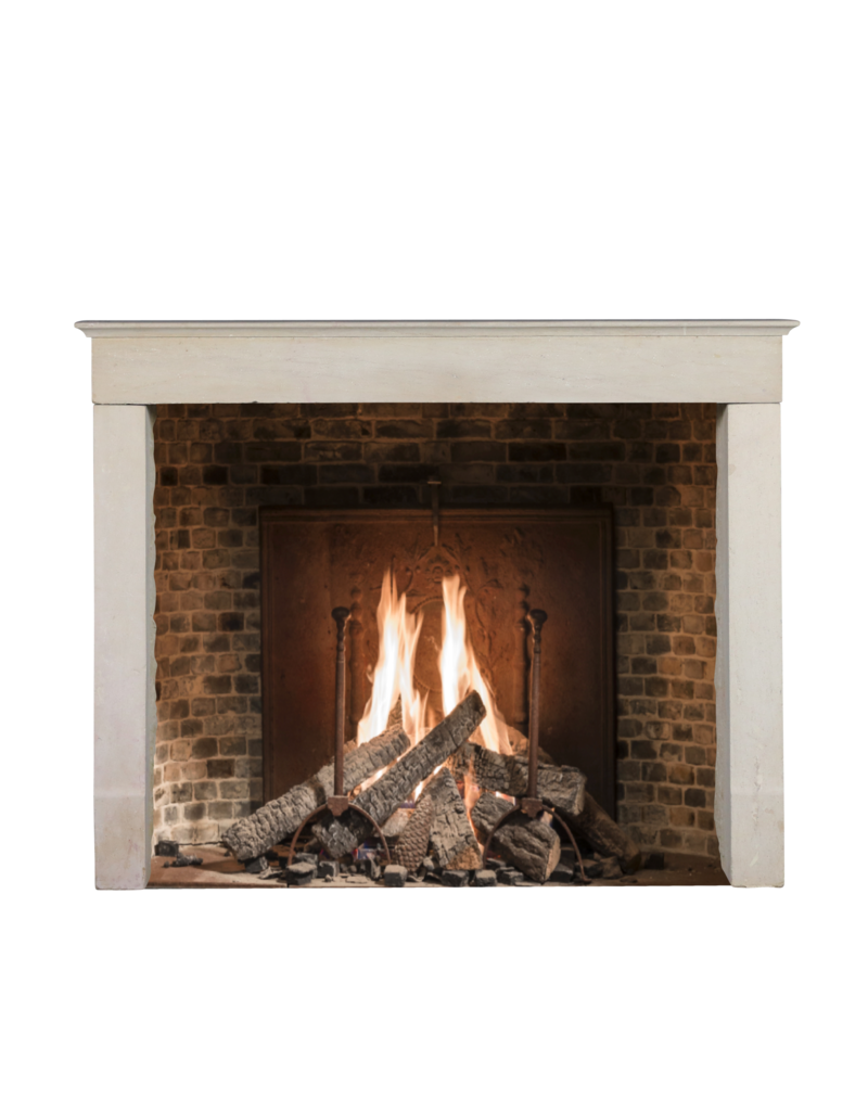 Maison Leon Van den Bogaert Monochrome Beige Fireplace Mantle