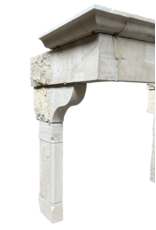 Maison Leon Van den Bogaert One-Off Large French Stone Mantelpiece