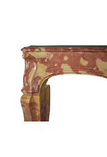 One-Off Grand French Stone Fireplace Mantle