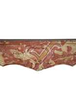 One-Off Grand French Stone Fireplace Mantle