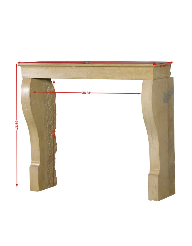 Maison Leon Van den Bogaert Minimal Stone Fireplace Surround
