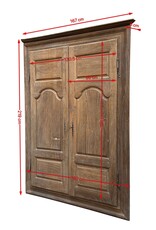 Maison Leon Van den Bogaert Original französische antike Eichentüren