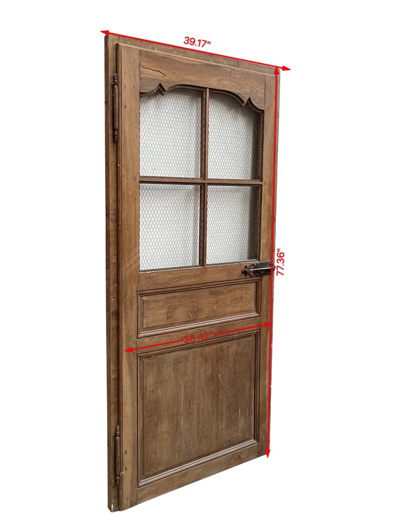 Maison Leon Van den Bogaert Original französische antike Eichentür