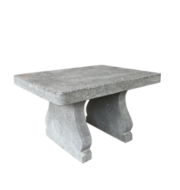 Robust Belgian Bluestone Garden Table