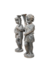 Maison Leon Van den Bogaert Antike Gartenstatuen aus Gusseisen