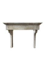 Maison Leon Van den Bogaert One-Off Large French Stone Mantelpiece